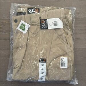 NWT 5.11 Tactical TDU Pants Size XL Long Khaki Ripstop Operator Cargo